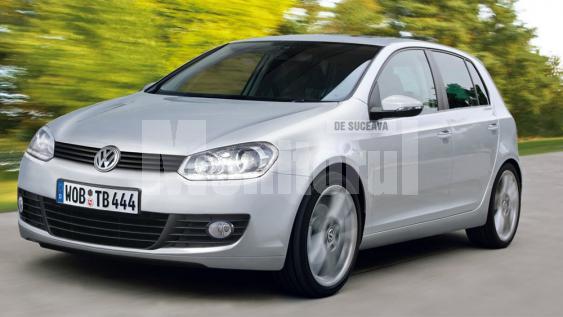 Volkswagen Golf VI 2008 Rendering