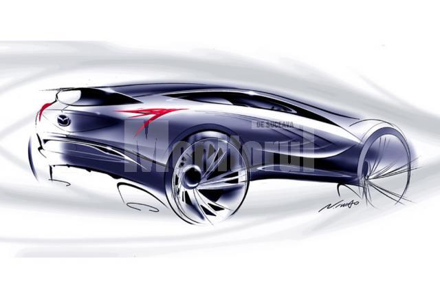 Mazda Crossover SUV Concept 2008 Sketch