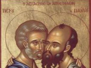 Duminică: Sfinţii Apostoli Petru şi Pavel