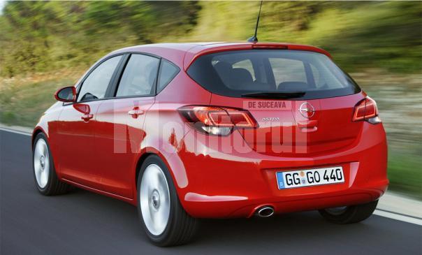 Opel Astra 2010 Rendering