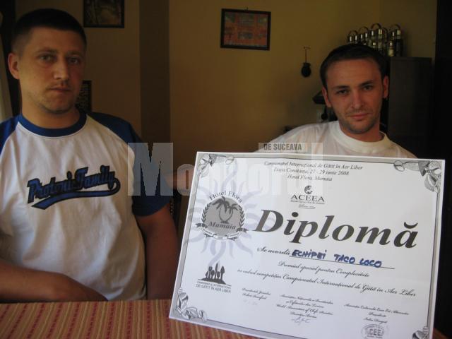 Cristian Asandului şi Iulian Botoşan, bucătarii premiaţi