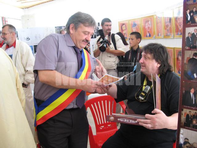 Marius Ursaciuc, încă primar, cu Ştefan Popa POPA’S