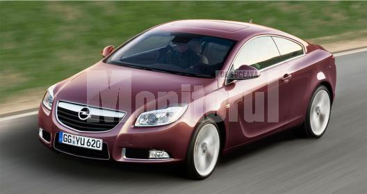 Opel Insignia Coupe 3 usi Rendering