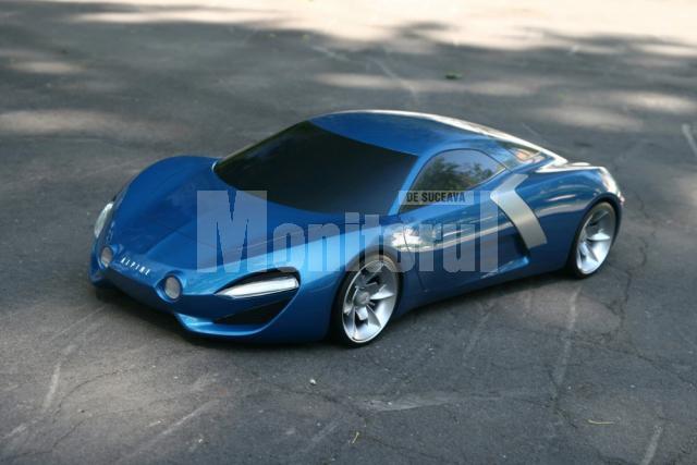 Renault Alpine Coupe Sport 2010 Rendering