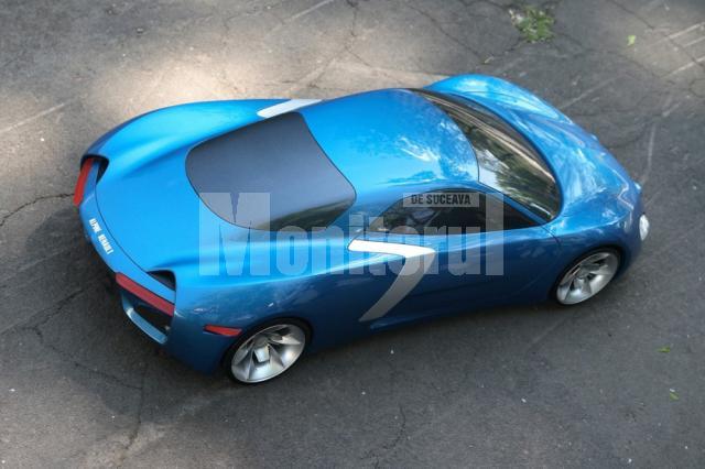 Renault Alpine Coupe Sport 2010 Rendering