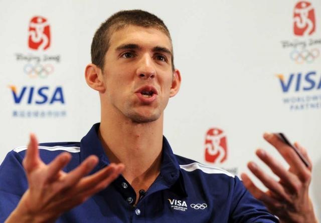 Copil turbulent şi hiperactiv, Michael Phelps a devenit o legendă a sportului cu opt medalii de aur la JO Foto: AFP/MEDIAFAX