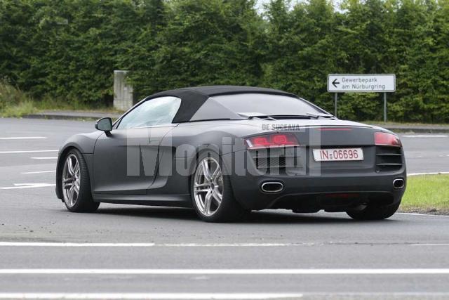 Audi R8 Cabrio 2009 Foto-spion Foto: AUTOMEDIA