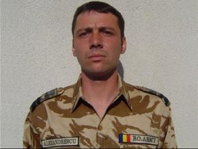 Sergentul major Dragoş Traian Alexandrescu a murit în Afganistan Foto: MEDIAFAX