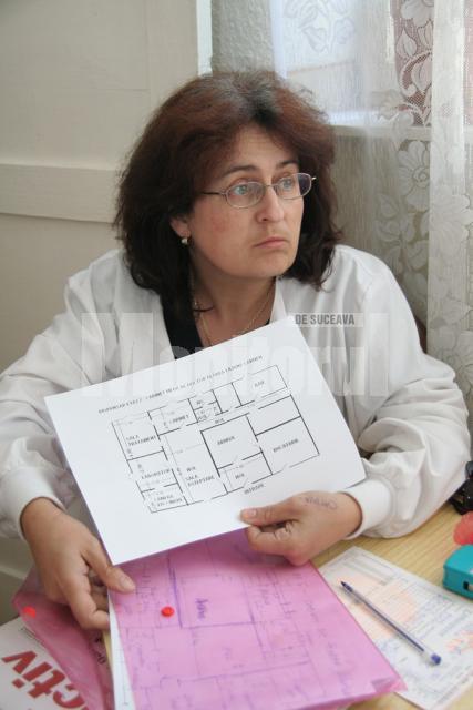 Doctoriţa Liliana Florea, rămasă fără curent electric