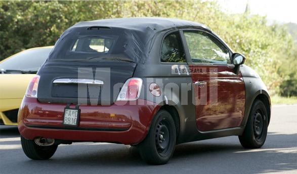 Fiat 500 Cabrio Foto-Spion