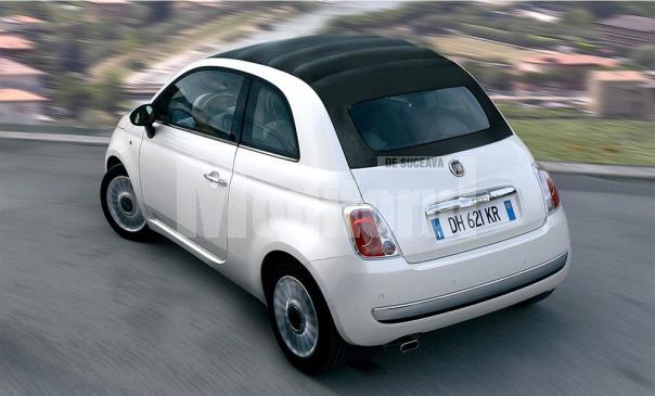 Fiat 500 Cabrio Rendering