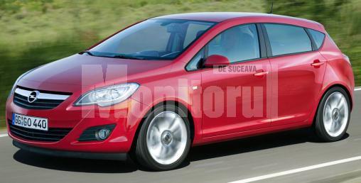 Opel Astra 2010 Rendering