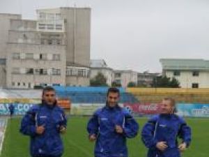 Bernard, Ungureanu şi Colban, trei dintre jucătorii care se antrenează separat
