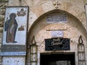 Mănăstirea Sfânta Tecla se află în localitatea Maaloula din Siria