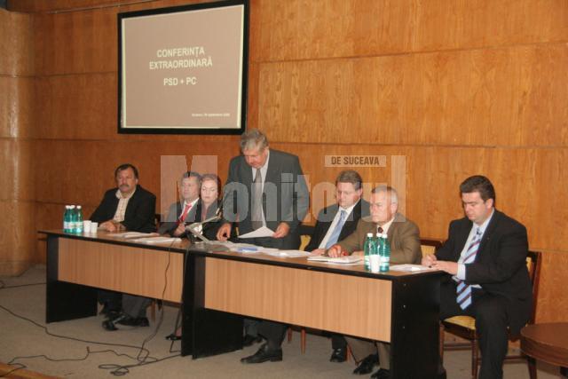 Conferinţa judeţeană extraordinară a PSD Suceava