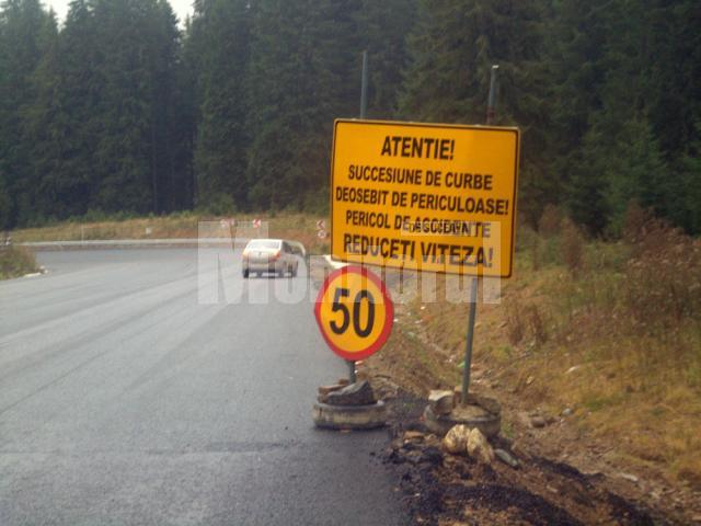 Curbele de la Poiana Stampei, locul unde s-au petrecut multe accidente grave