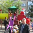 Inaugurare loc de joaca Burdujeni - strada Tineretului