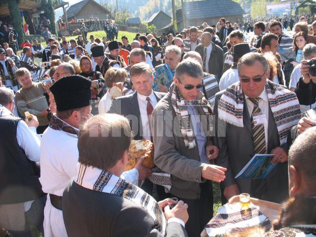 Promovare: Europenii „au gustat” din Bucovina