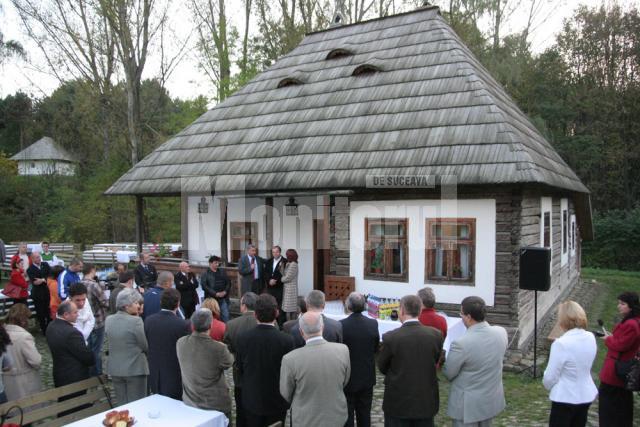 În  Muzeul Satului Bucovinean a fost inaugurat, duminică, 12 octombrie, „Hanul european”