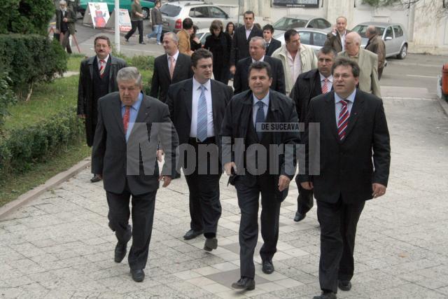 Candidaţii PSD au venit la BEJ încrezători în succesul lor
