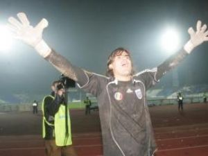 Mircea Bornescu, portarul echipei Universitatea Craiova. Foto: prosport.ro