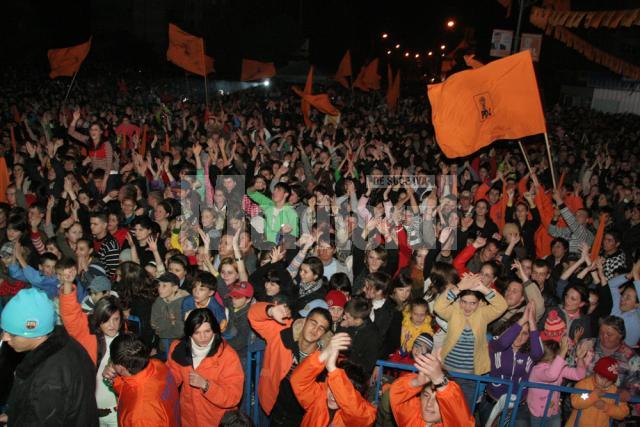 15.000 de oameni au participat la mega spectacolul organizat în Burdujeni