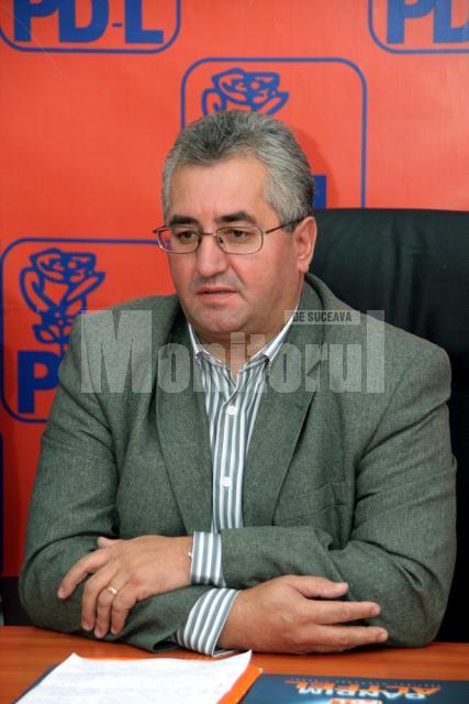 Preşedintele Organizaţiei Municipale Suceava a PD-L, Ion Lungu