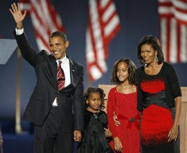 Barack Obama primul preşedinte de culoare al Statelor Unite. Foto: REUTERS