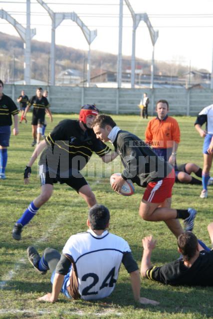 Rugby - juniori: Victorie cu bonus pentru echipa LPS Suceava