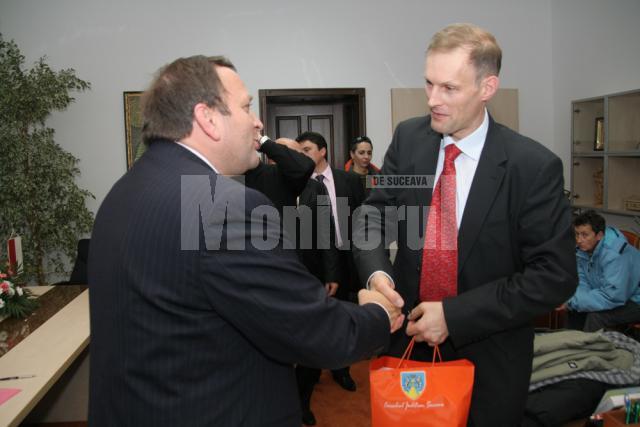 Vizită: Suceava, prima destinaţie a noului ambasador al Poloniei în România