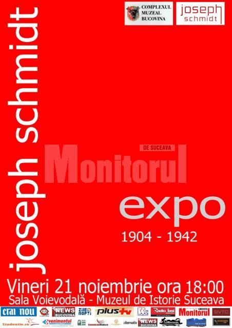 Vineri: „Joseph Schmidt Expo”, la Muzeul de Istorie