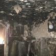 Apartament distrus de flacări