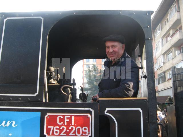 Ioan Popescu: „Toată lumea îmi cere să fac fum şi să ţipe trenul”