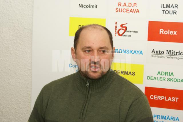 Noul antrenor al Cetăţii Suceava, Ovidiu Murariu