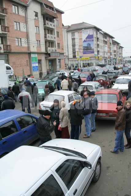 Protest: Drumul european E85, blocat în semn de protest faţă de triplarea taxei auto