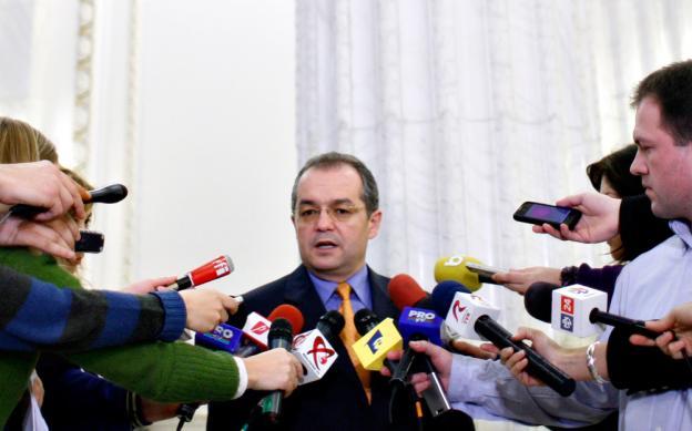 Preşedintele PDL, Emil Boc, a declarat, ieri, că viitorul Guvern va avea 18 ministere. Foto: MEDIAFAX