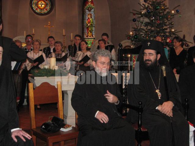 Pr. Adrian Diaconu şi Mitropolitul Iosif