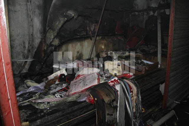 Dezastru: Ultimul tronson modernizat al Bazarului, distrus de un incendiu devastator