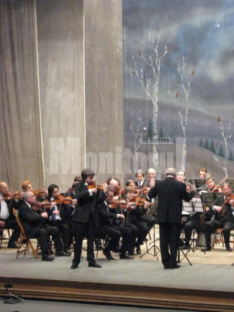 Cristian Ruscior, în concert cu Filarmonica Botoşani