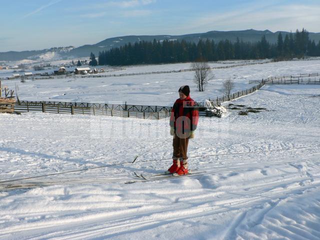 Iniţiativă de sezon: Pârtia de la Poiana Stampei, o idee din tinereţe, pusă în aplicare la pensie