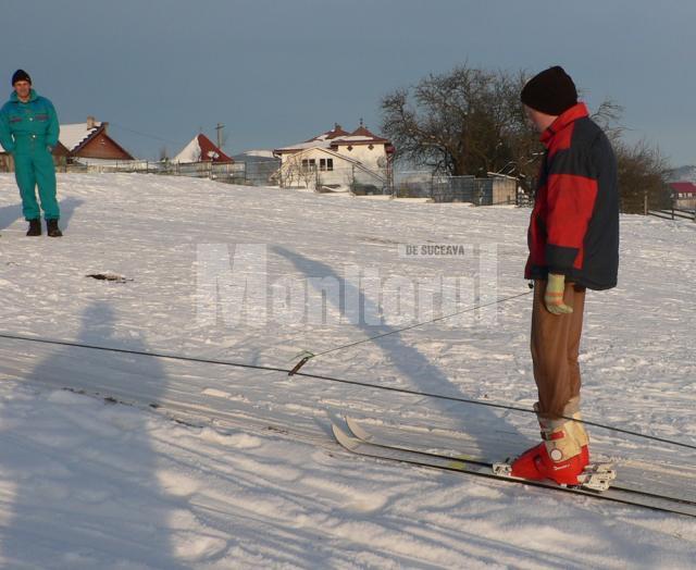 Iniţiativă de sezon: Pârtia de la Poiana Stampei, o idee din tinereţe, pusă în aplicare la pensie