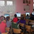 Sala de internet de la Şcoala din Poiana Stampei