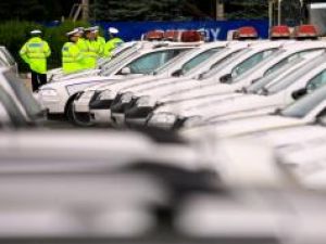 IGPR a achiziţionat 2.923 maşini de poliţie cu 426,4 milioane lei. Foto: MEDIAFAX