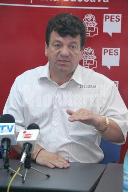 Intenţie: Virginel Iordache candidează la un nou mandat de preşedinte al PSD Suceava