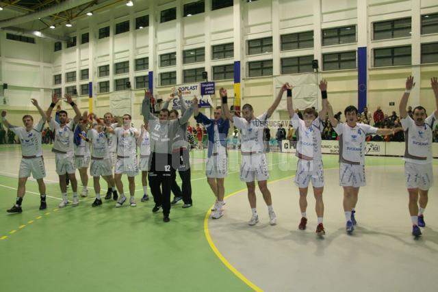 Handbal: Universitatea a început returul cu o victorie în faţa dinamoviştilor