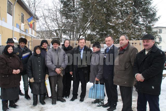 Sprijin: OMV România a întins o mână de ajutor sinistraţilor din Bucovina