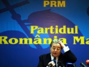 Preşedintele PRM Corneliu Vadim Tudor : „Refuz să fiu ştanţat !