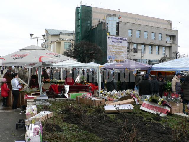 De 8 martie, Fălticeniul a redevenit oraşul florilor