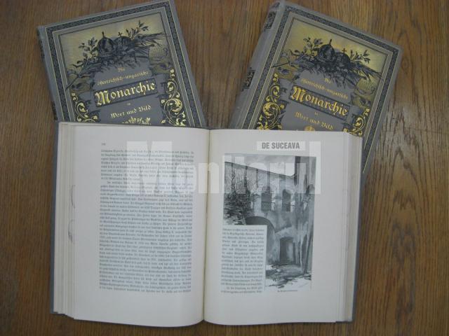 Volume tipărite cu caractere gotice, cu ilustraţii grafice realizate de gravori şi desenatori renumiţi