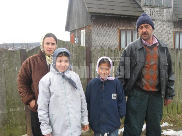 Onofreiciuc şi Beghian, cu copiii lor